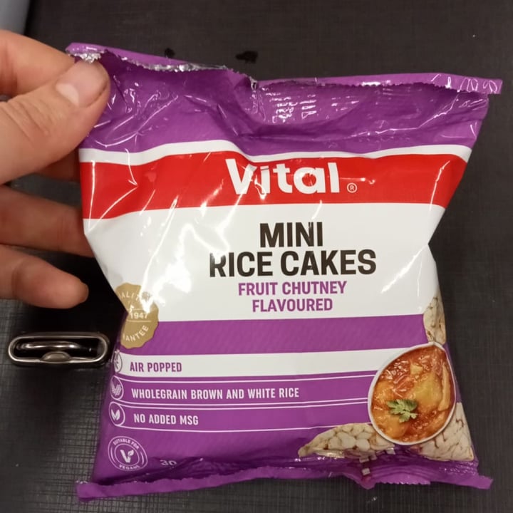 photo of Vital Fruit Chutney Mini Rice Cakes shared by @tazzl16 on  14 Oct 2021 - review