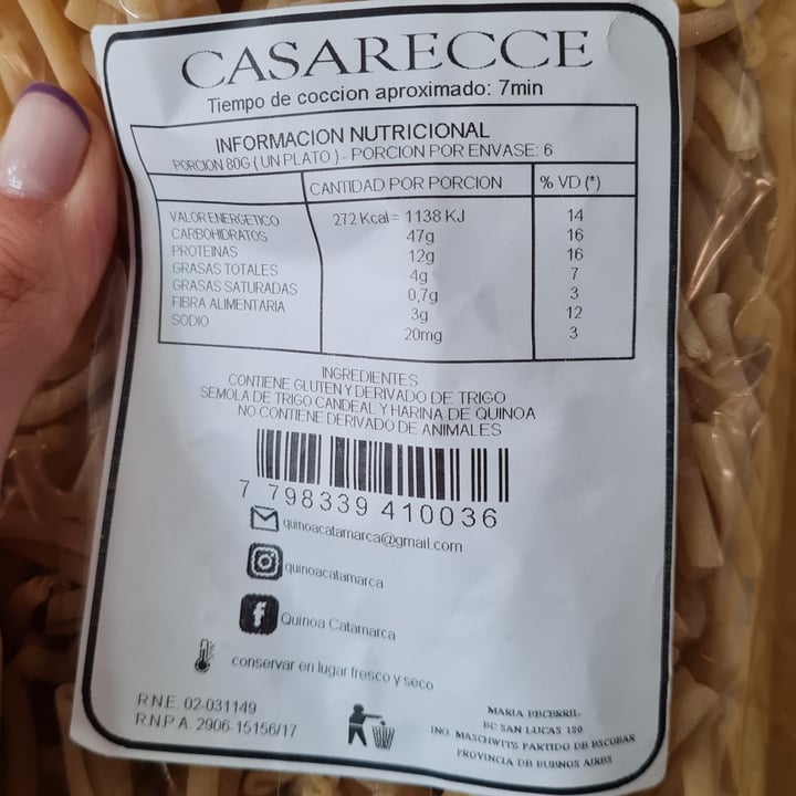 photo of Casarecce Casarecce shared by @camivaleria on  17 Mar 2022 - review