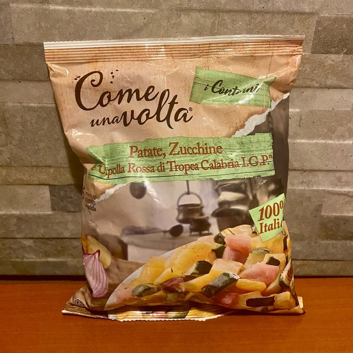 review photo of Come una volta Patate zucchine e cipolla rossa di tropea calabria I.G.P shared by @cecinscatola on 29 May 2022 - review