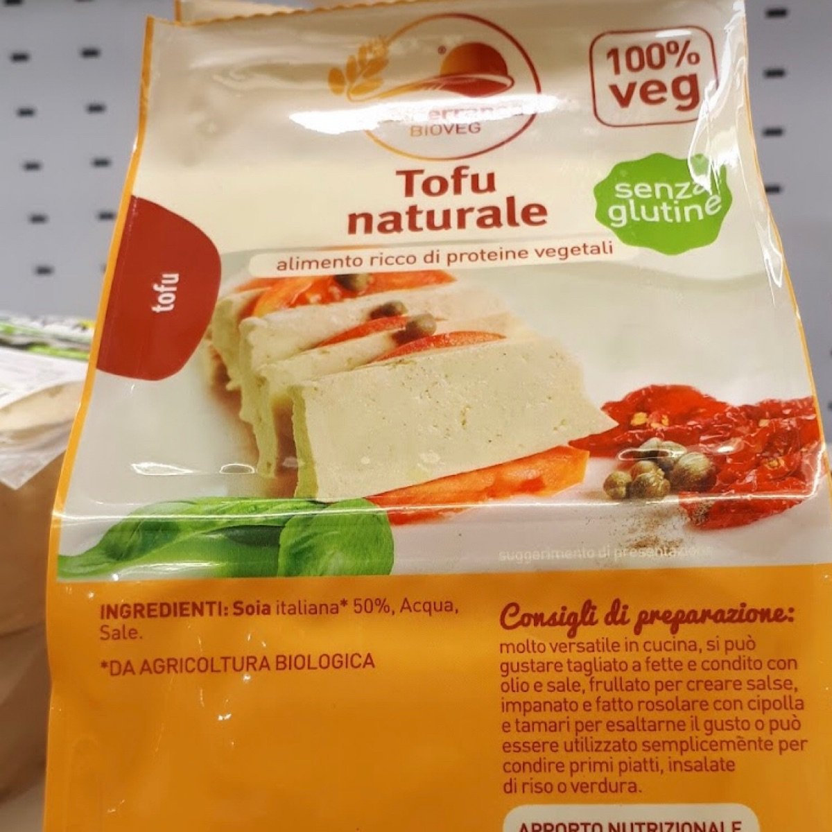 Tofu Al Naturale from Bio Veg - Vegan Product Reviews & Ratings | abillion
