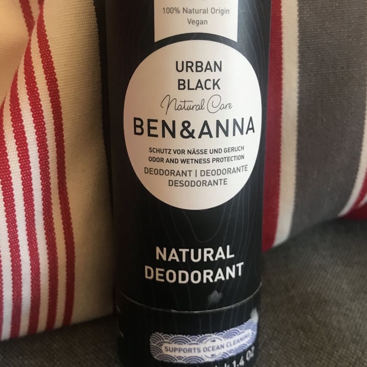 photo of Ben & Anna Deodorante Urban Black shared by @nics88 on  02 Oct 2022 - review