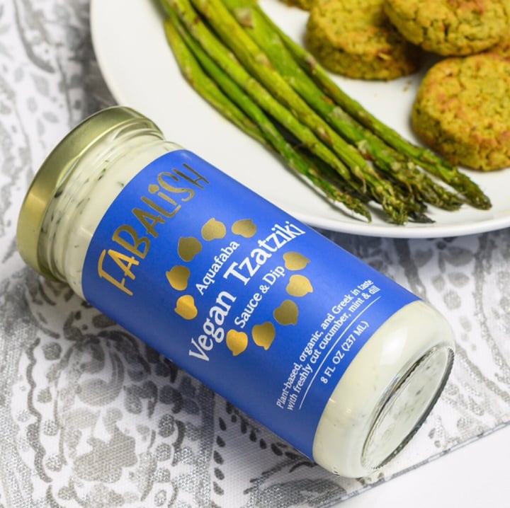 review photo of Fabalish Tzatziki - Plant Based Dip & Sauce shared by @tryingveganwithmario on 18 Dec 2019 - review