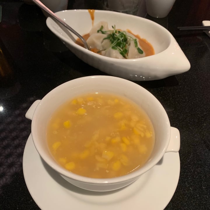 photo of Qi - House of Sichuan Vegetarian Corn Soup shared by @crueltyfreetan on  19 Dec 2020 - review