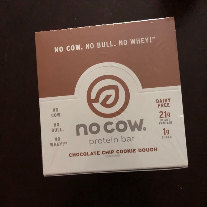 review photo of No Cow Chocolate Chip Cookie Dough Protein Bar shared by @angies on 29 May 2021 - review