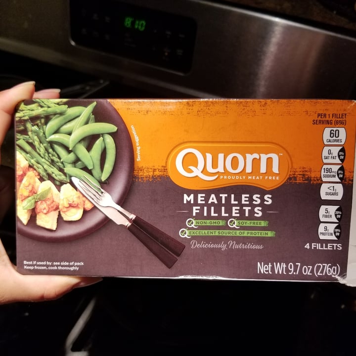 photo of Quorn Vegan Fillets shared by @missokomichel on  16 Jun 2020 - review