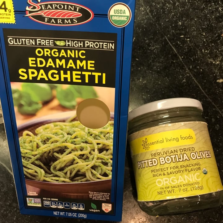photo of Seapoint Farms Organic edamame spaghetti shared by @blessedb on  20 Nov 2021 - review