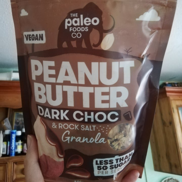 photo of The Paleo foods Company Peanut Butter, Dark Choc & Rock Salt Granola shared by @cristynorth on  10 May 2022 - review