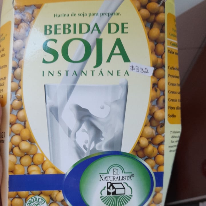 photo of El Naturalista Bebida de soja shared by @ulisesgarcia on  26 Dec 2021 - review