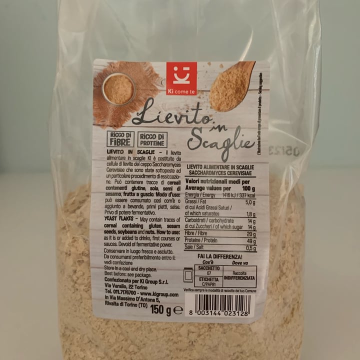 review photo of Ki Come Te Lievito Alimentare In Scaglie shared by @missmiky on 06 Apr 2022 - review