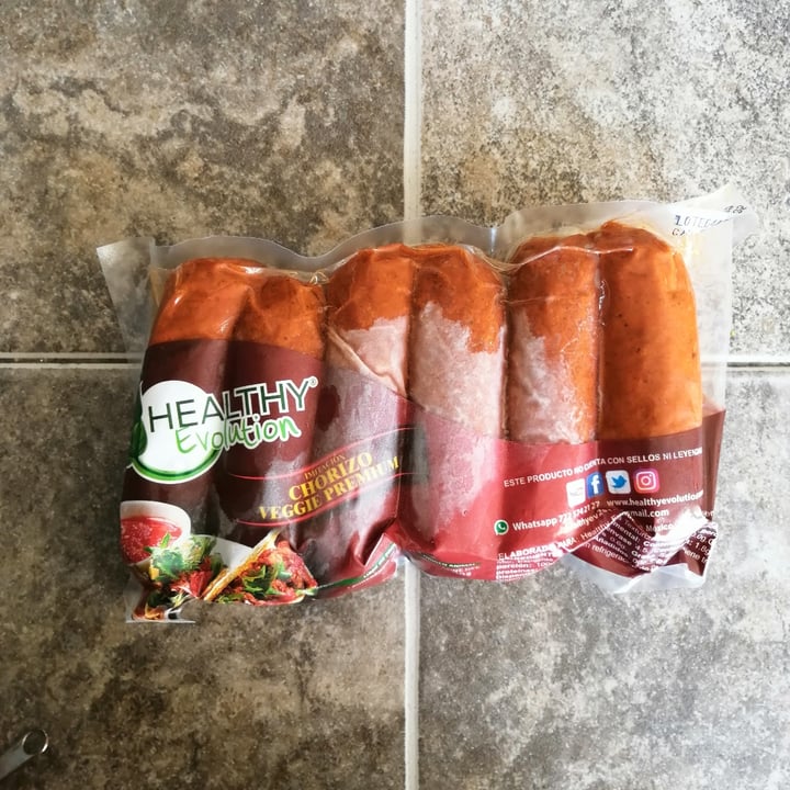 photo of Healthy Evolution Chorizo Veggie Premium shared by @catisizu on  08 Jan 2022 - review