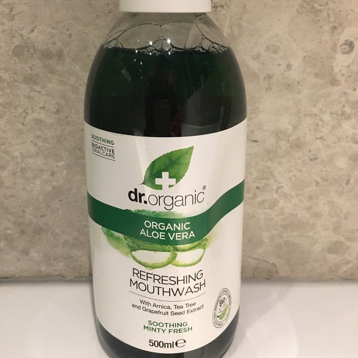 photo of dr.organic Aloe Vera Mouth Wash shared by @ellamentry on  03 Jan 2021 - review