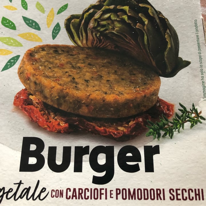 photo of Kioene Burger ai carciofi e pomodori secchi shared by @giuliettaveg on  14 Nov 2021 - review