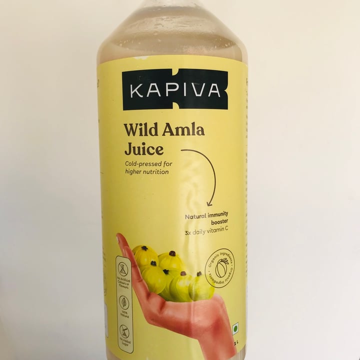 photo of Kapiva Wild Amla Juice shared by @veganniran on  04 Aug 2021 - review