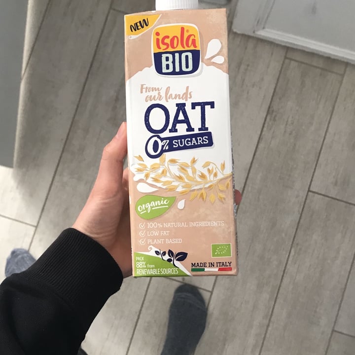 photo of Isolabio Oat 0% sugars shared by @tahneee on  18 Apr 2022 - review