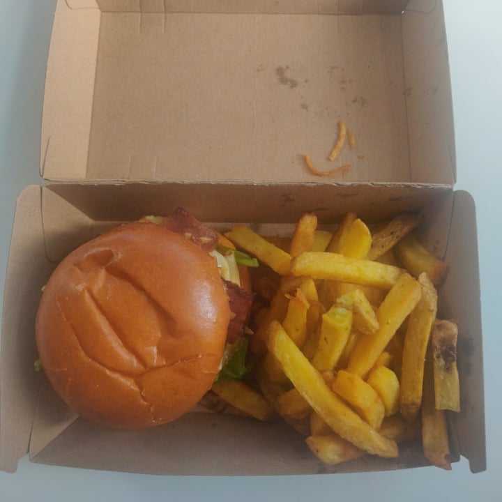 review photo of Honest Burgers Cardiff Bacon Plant shared by @frommetofu on 07 Jul 2020 - review
