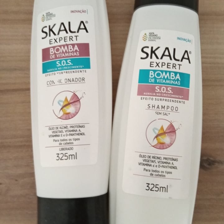 review photo of Skala Combo shampoo e condicionador Sos Bomba shared by @52074183 on 17 Apr 2022 - review