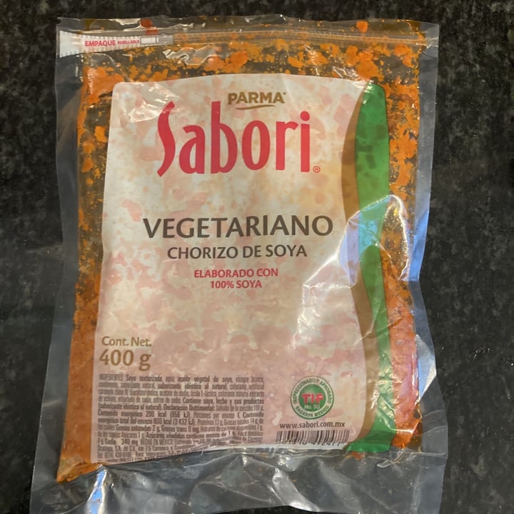 photo of Sabori Chorizo Vegetariano shared by @ninaam on  25 Jun 2021 - review