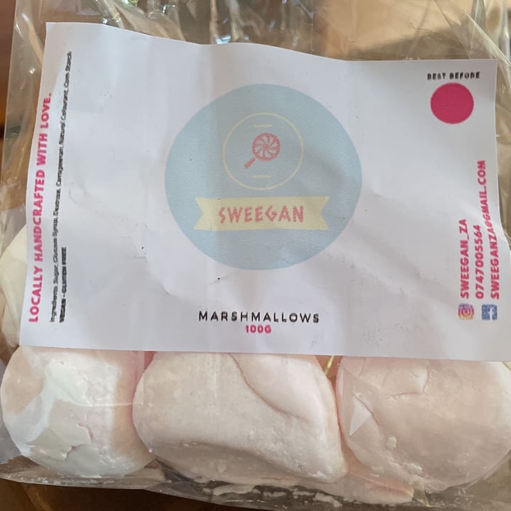 photo of Sweeganza Marshmallows shared by @meganshead on  31 May 2022 - review