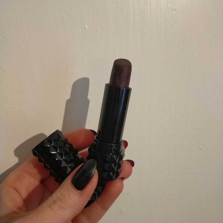 photo of KVD Beauty Vampira Studded Kiss Lipstick shared by @nightmarebeforeveg on  15 Apr 2021 - review