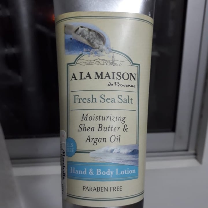 photo of A La Maison de Provence Fresh sea salt hand and body lotion shared by @licerdrow on  05 Dec 2022 - review