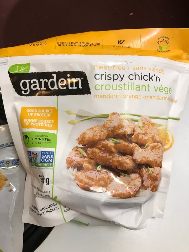 photo of Gardein Mandarin Orange Crispy Chick’n shared by @veglove on  09 Jan 2020 - review