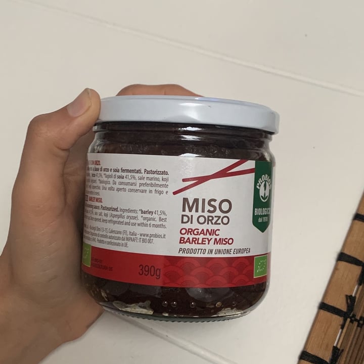 photo of Probios Miso di Orzo shared by @elledelle on  30 Mar 2022 - review