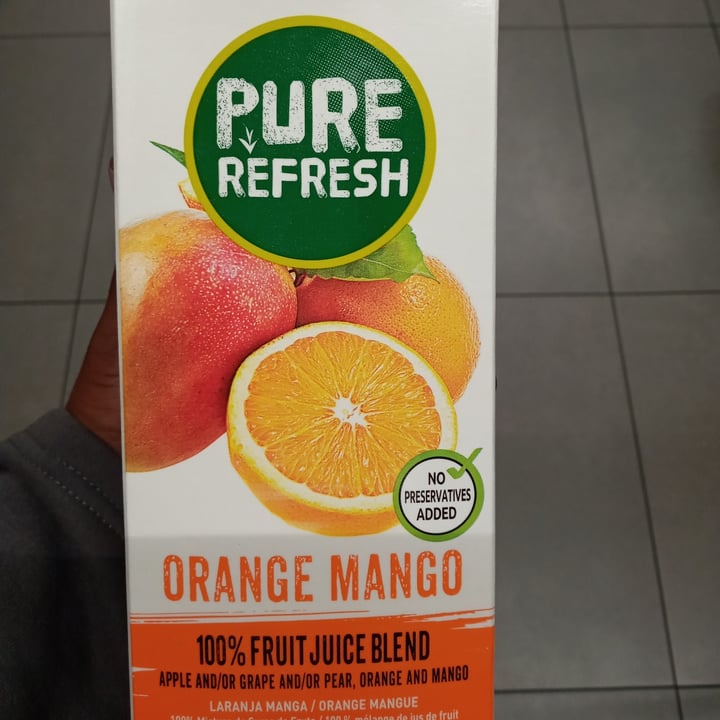 photo of Pure Refresh Orange Mango Juice shared by @rahh108 on  30 Sep 2021 - review