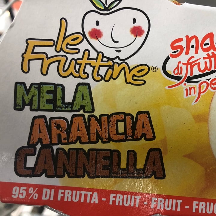 photo of Le fruttine Mela Arancia E Cannella shared by @violettaplantbased on  30 Jun 2021 - review