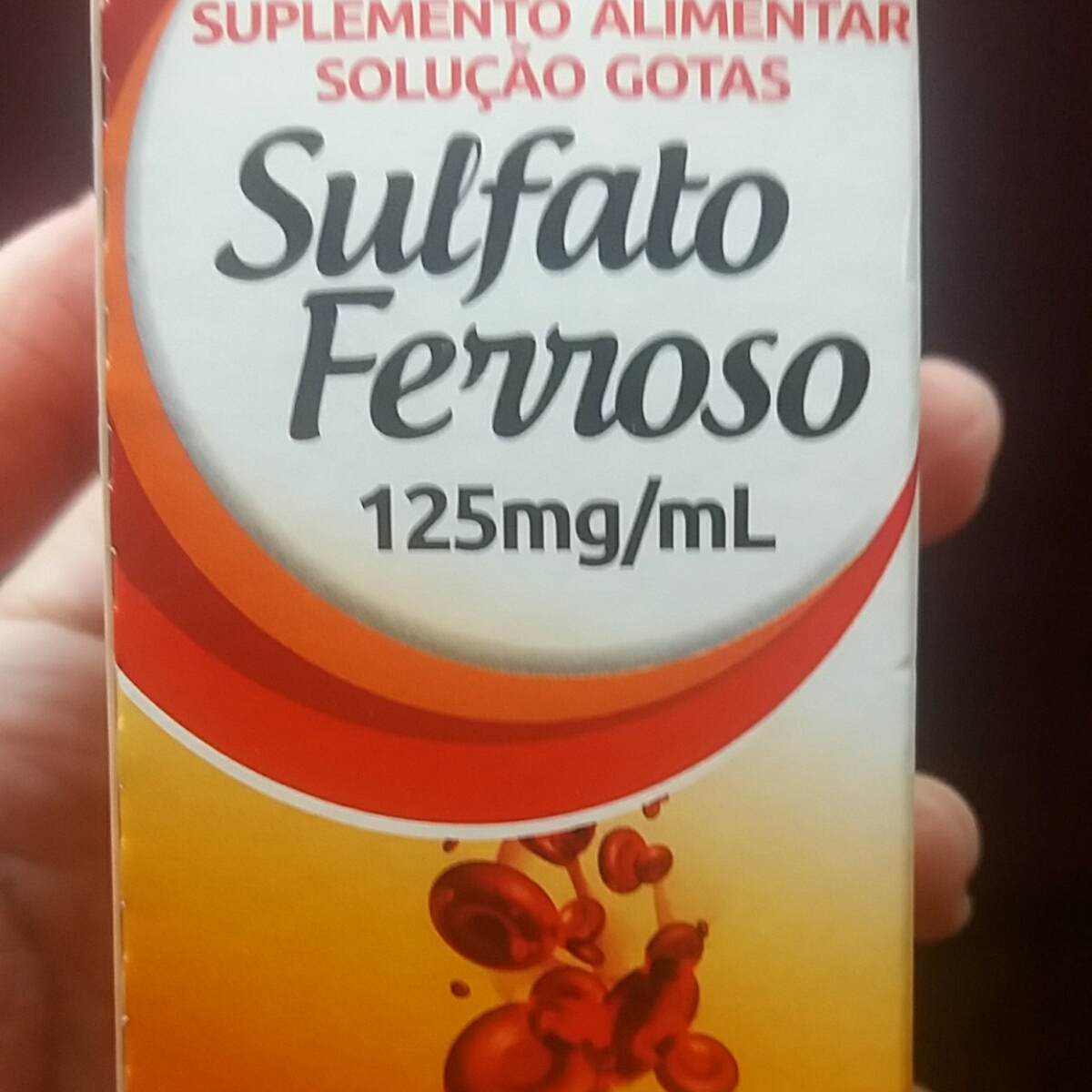Sulfato Ferroso Gotas 125 mg / mL x 30 mL