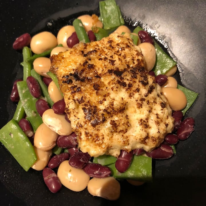review photo of Restaurant Gasthof Stanglwirt Gratinated smoked tofu w. diff beans shared by @alwaysellerbrock on 19 Dec 2021 - review