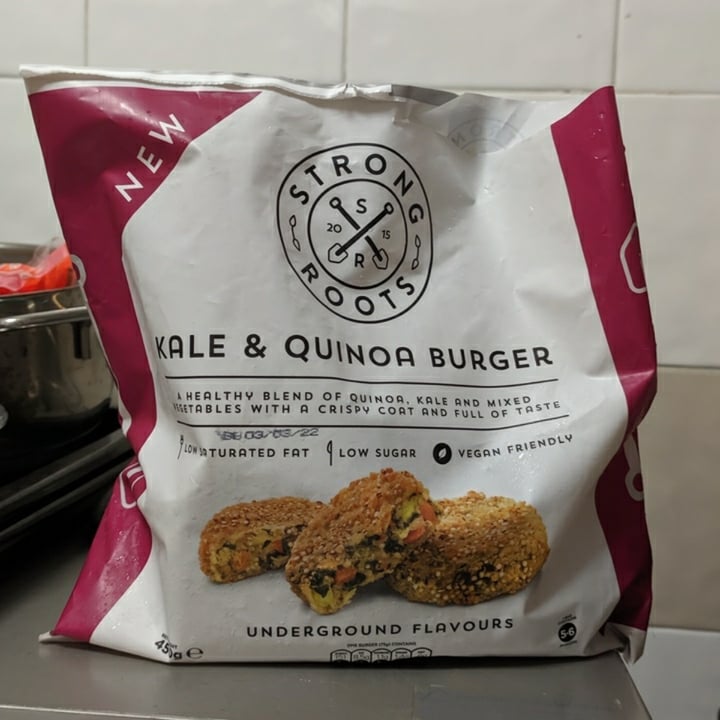 review photo of Strong Roots The kale and quinoa shared by @veganlion on 02 Aug 2020 - review