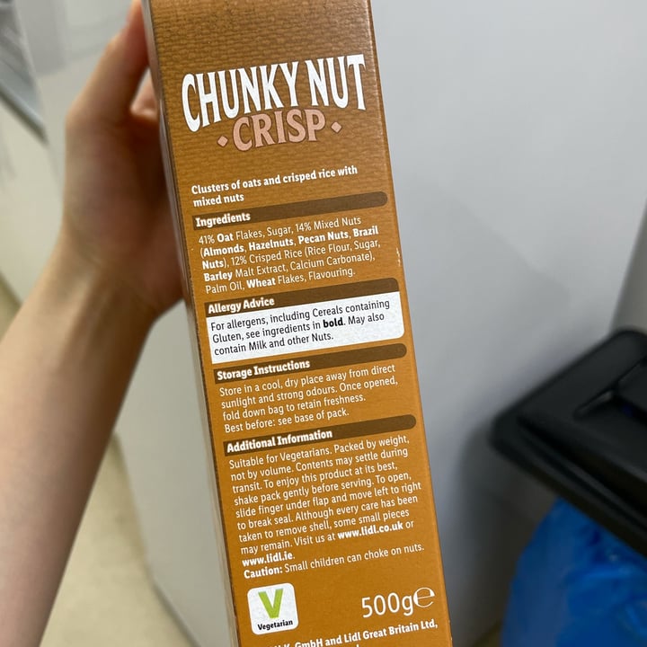 photo of Crownfield Chunky Nut Crisp shared by @applepancakes on  17 Nov 2021 - review