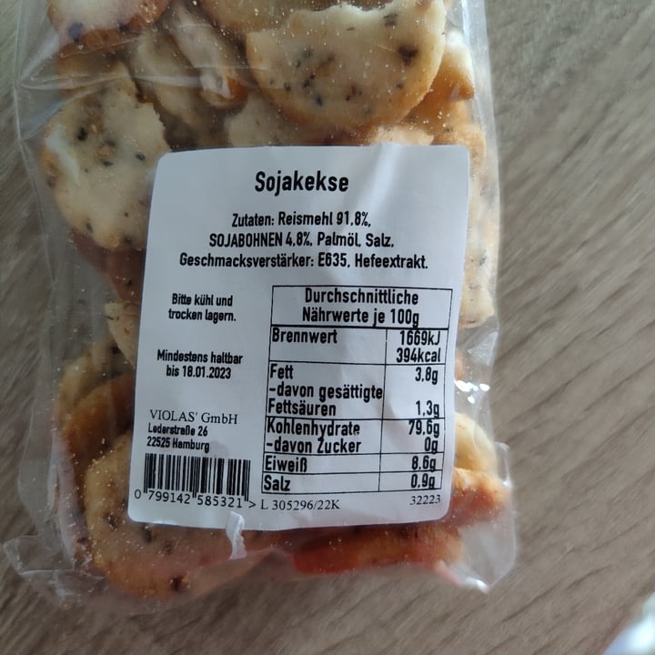 photo of Viola's Sojakekse shared by @cindylala on  26 Apr 2022 - review