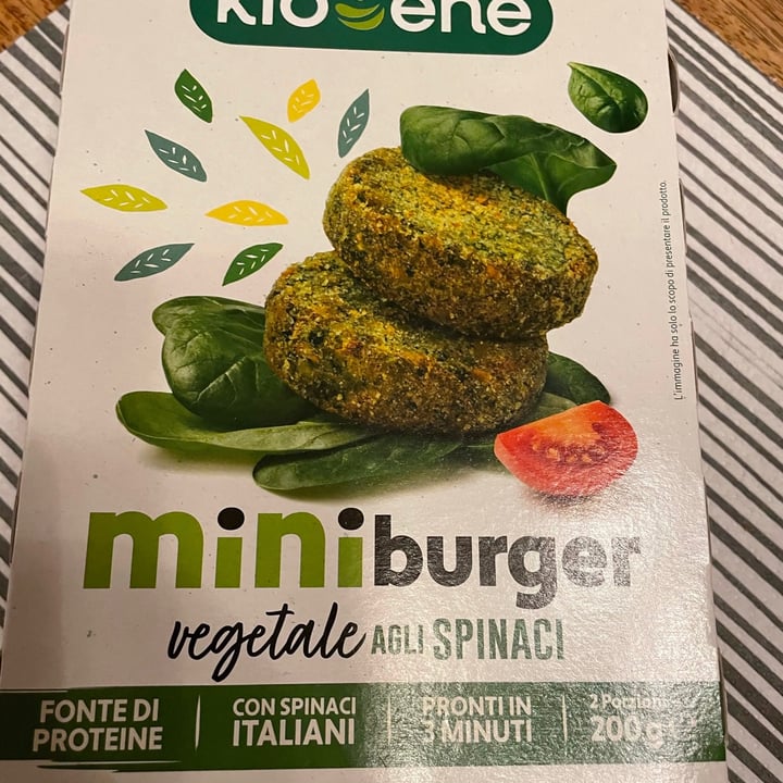 review photo of Kioene Mini Burger Vegetale Agli Spinaci shared by @padremoz on 14 Apr 2021 - review
