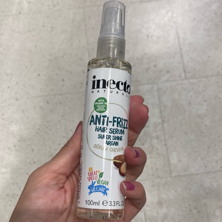 photo of Inecto naturals anti frizz argan oil shared by @meditarnaescola on  13 Jul 2022 - review