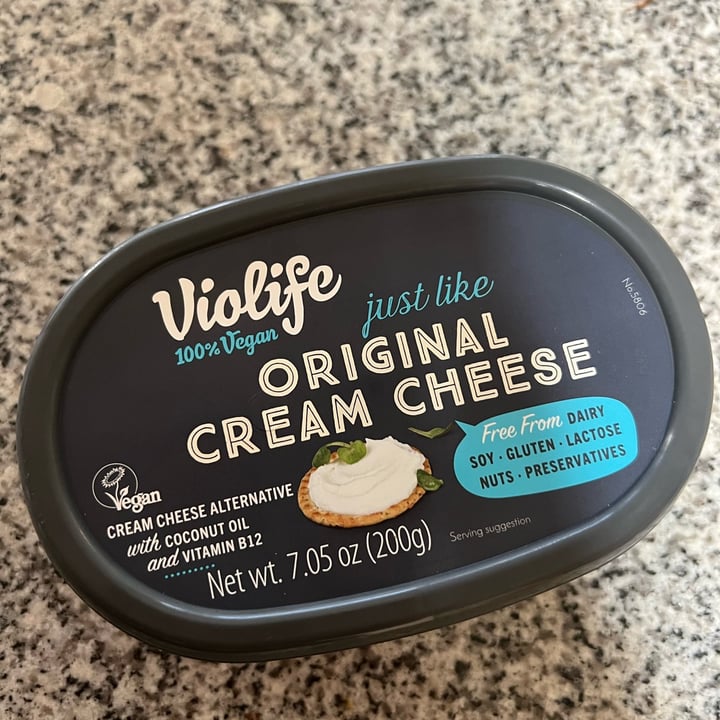 photo of Violife Creamy Original Flavour shared by @healthyveganfood101 on  03 Mar 2022 - review