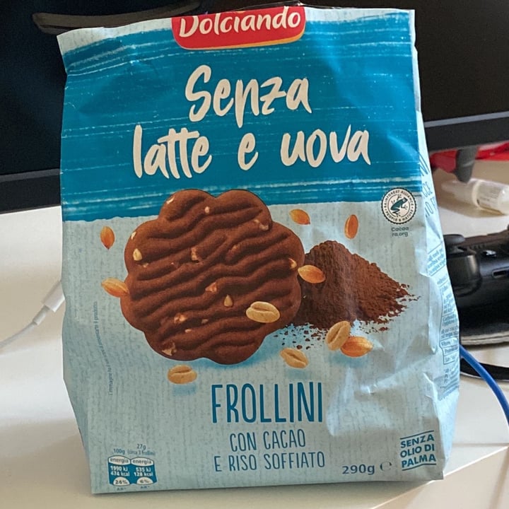 review photo of Dolciando Frollini con cacao e riso soffiato shared by @gscaffy on 23 Jun 2022 - review