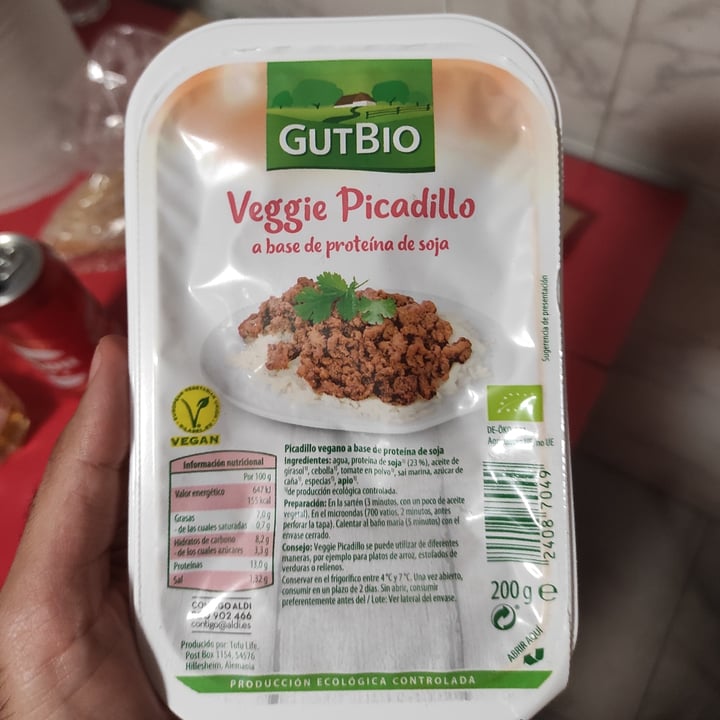 photo of GutBio Veggie Picadillo shared by @robertosauvage on  22 Apr 2021 - review