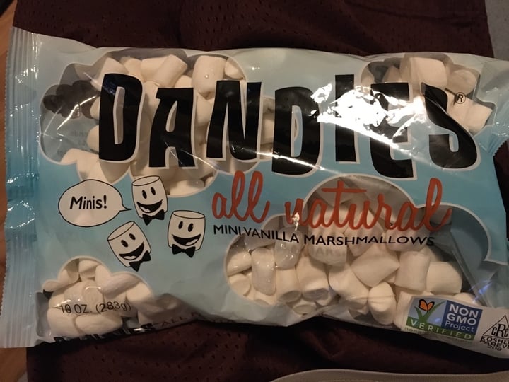 photo of Dandies Dandies All Natural Mini Vanilla Marshmallows shared by @smash0the0pumpkins on  18 Jan 2020 - review