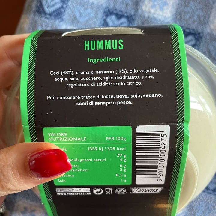 photo of Autentico greco da ifantis Hummus shared by @laurasorbi999 on  12 Apr 2022 - review