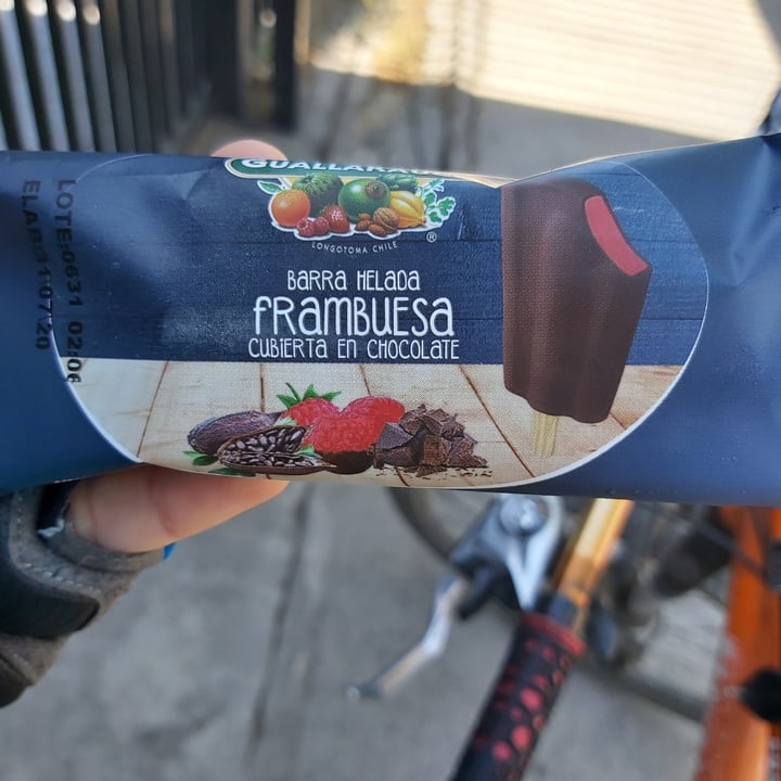 review photo of Guallarauco Helado De Frambuesa Cubierto De Chocolate shared by @dantelia on 16 Nov 2020 - review