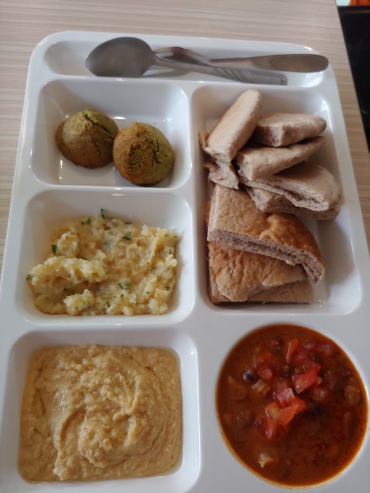 photo of Fill a Pita (Delivery only) Platter (Single) shared by @vegananu on  03 May 2019 - review