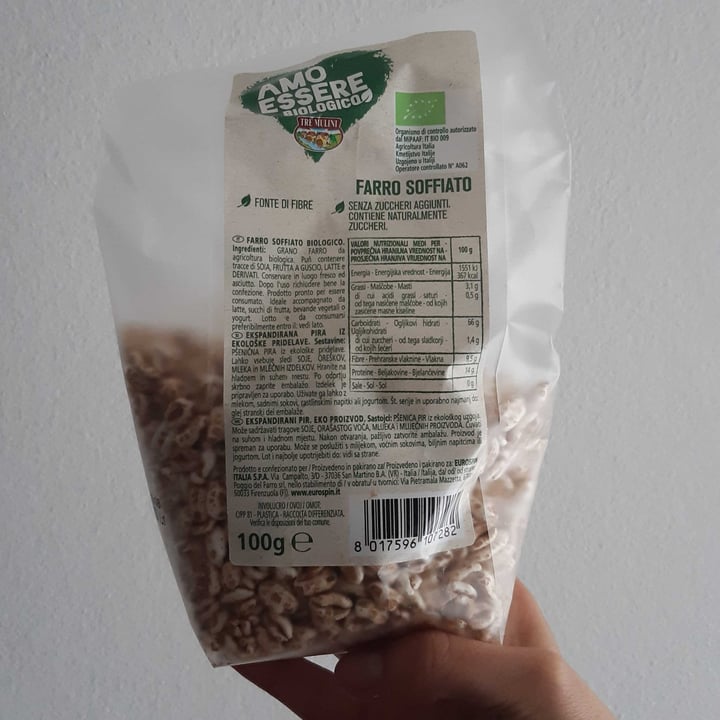 review photo of Tre Mulini Farro soffiato shared by @tinamar on 29 Mar 2022 - review