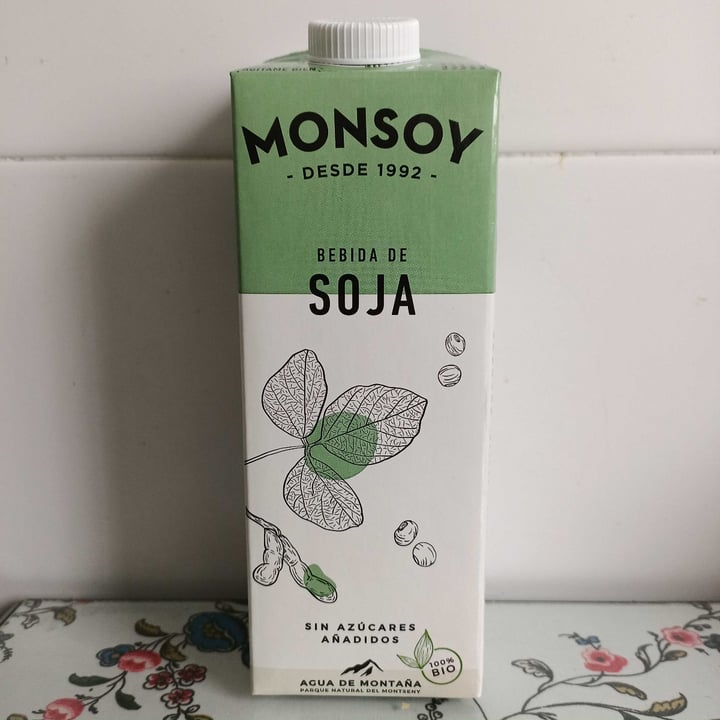 review photo of Monsoy Bebida de soja sin azúcares añadidos shared by @akrog on 26 Mar 2021 - review