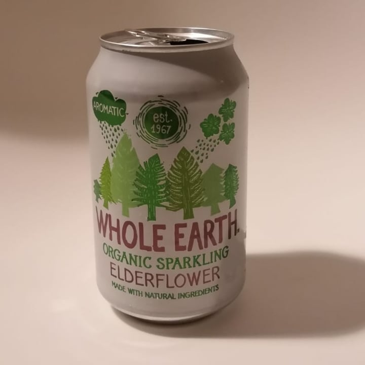 photo of Whole Earth Organic Sparkling Water Elderflower shared by @signormusetto on  16 Sep 2022 - review