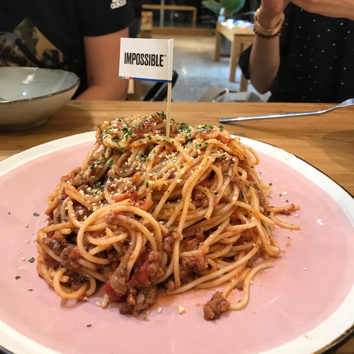 review photo of The Park by Years 不可能肉醬意粉 Impossible Bolognese Spaghetti shared by @vegmap on 01 Sep 2020 - review