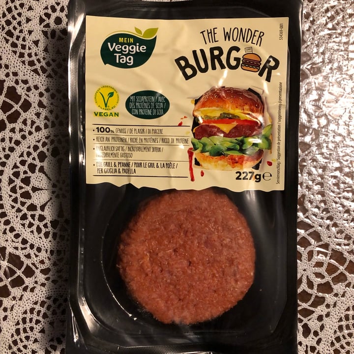 photo of ALDI Wonder Burger shared by @miawallace999 on  18 Feb 2022 - review