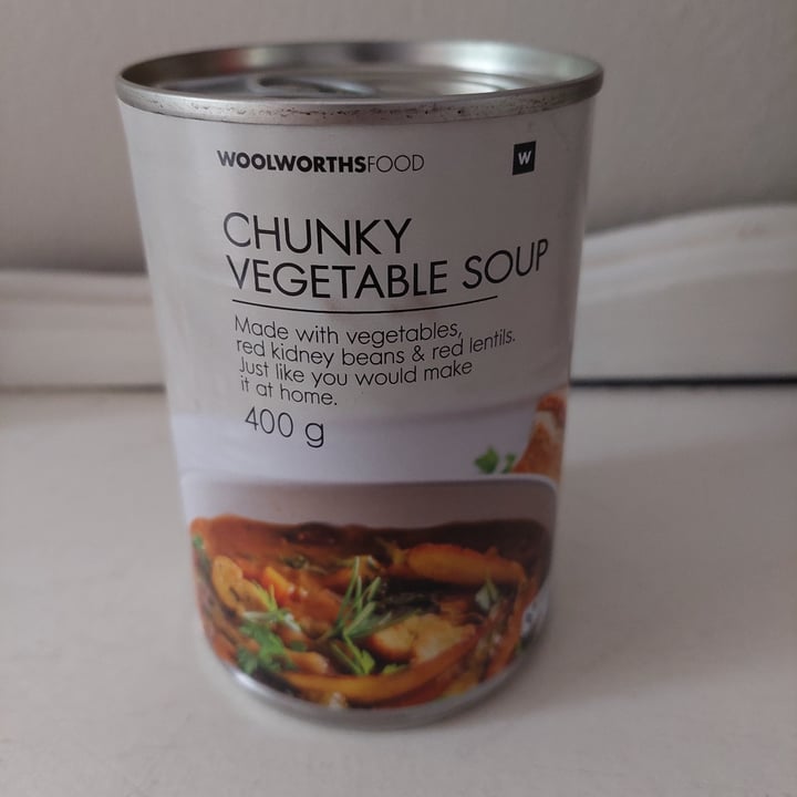 photo of Woolworths Food Chunky Vegetable Soup shared by @hippiegirl on  08 May 2021 - review