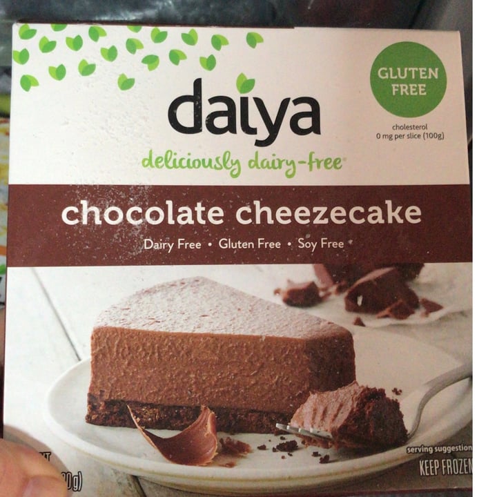 photo of Daiya Chocolate Cheezecake shared by @lunix on  29 Feb 2020 - review