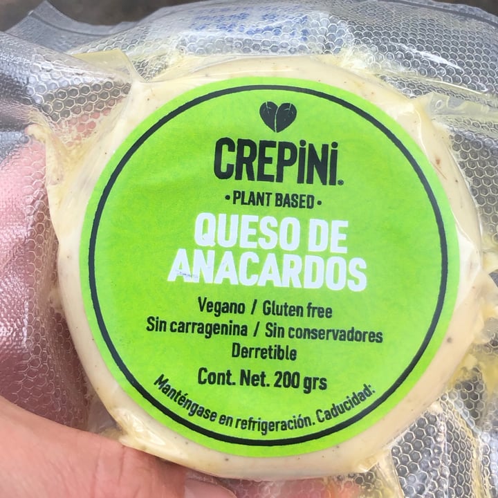 photo of Crepini Queso Anacardos Natural shared by @vallerycortinas on  10 Mar 2021 - review